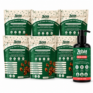 6 bolsas + Aceite de Salmón